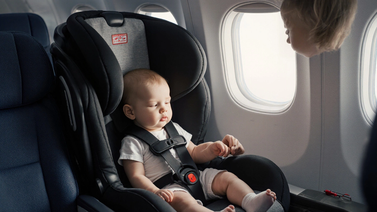 Can You Baby Wear a Baby on a Plane? The Real Rules About Car Seats and Flying