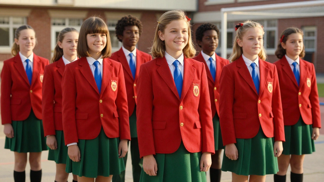 Why School Uniforms Went From Bright Colors to Navy and Black