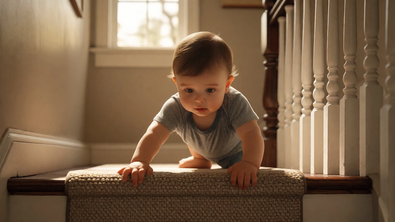 When Do Kids Start Walking Upstairs? Ages, Safety & Gates